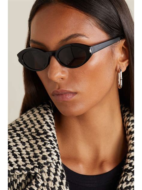 saint laurent oval sunglasses|saint laurent sunglasses on sale.